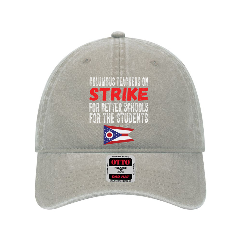 Columbus Ohio School Teachers On Strike Dyed Cap by cm-arts | Artistshot