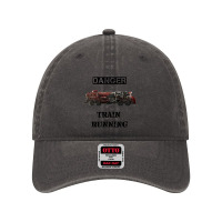 Danger, Train Running In Factorio Dyed Cap | Artistshot