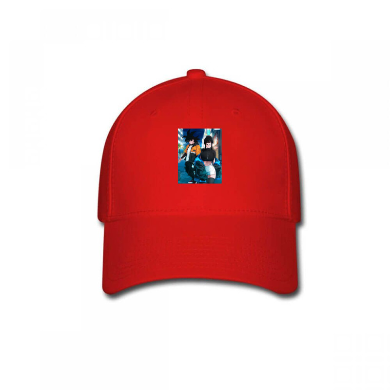 Goku And Chichi Drip A Gift Baseball Cap | Artistshot