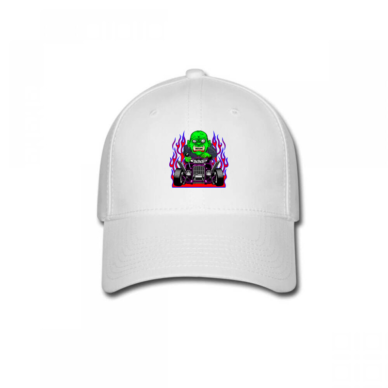 Hotrod 1 (fang) Baseball Cap by Belton Fitts | Artistshot