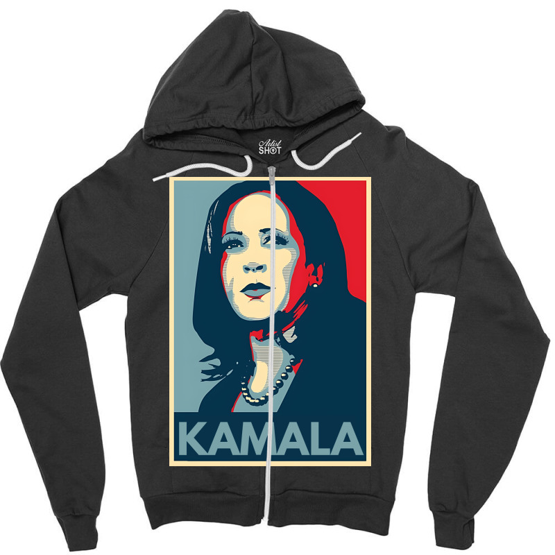 Kamala 2024 Vote Election Zipper Hoodie | Artistshot