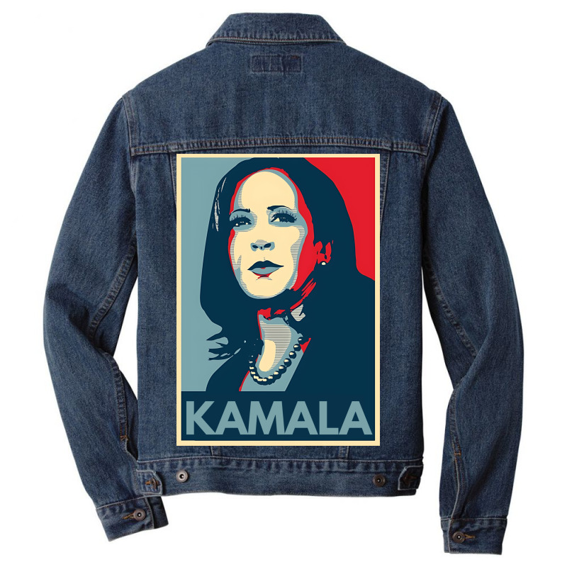 Kamala 2024 Vote Election Men Denim Jacket | Artistshot