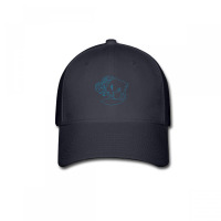 Buffalo Blu Line Design Baseball Cap | Artistshot