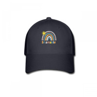 Sé Amable Spanish Bilingual Teacher Be Kind Boho Rainbow T Shirt Baseball Cap | Artistshot