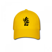 Lord Shiva Art Angry Trishul Baseball Cap | Artistshot