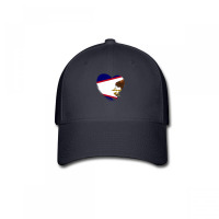 American Samoa American Samoan Heart Love Flag Baseball Cap | Artistshot