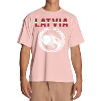 Latvia Table Tennis Lovers Latvian Ping Pong Team Supporter Premium T Urban Heavy T-shirt | Artistshot