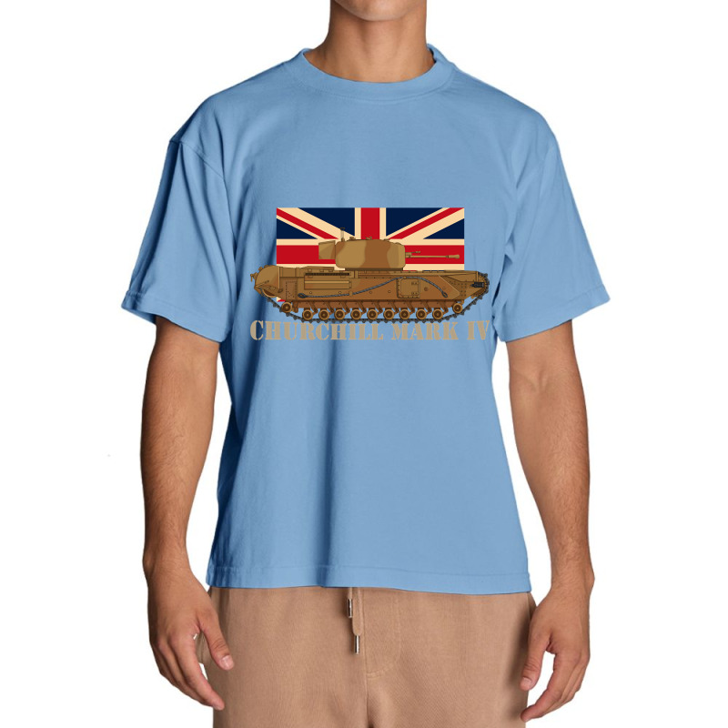 Churchill Mark Iv Tanks Infantry Tank Iv British Army World War Two He Urban Heavy T-shirt by greggjvandervor | Artistshot