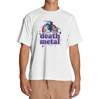 Death Metal' - The Grim Reaper Riding A Unicorn In Front Of A Rainbow  Urban Heavy T-shirt | Artistshot