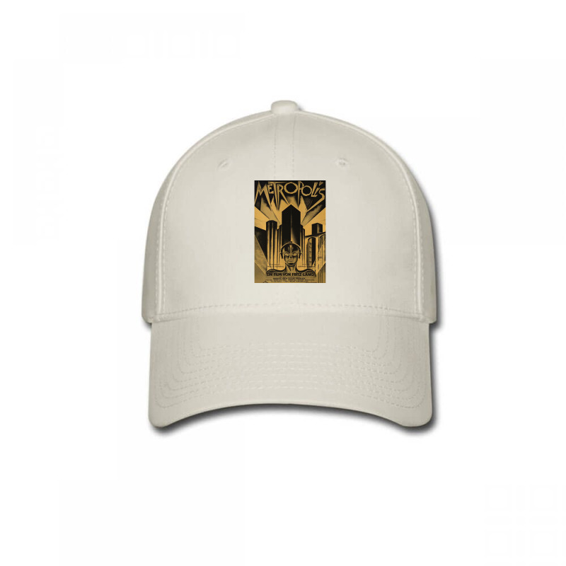 Meropolis, Friz Lang, 1926 Vinage Movie Poser, Bw Baseball Cap by cm-arts | Artistshot