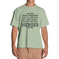 Game Wardens Who Tolerate Me On A Daily Basis Sarcastic Graphic Novelt Urban Heavy T-shirt | Artistshot