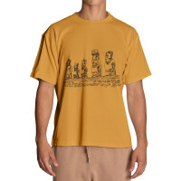 Easter Island Moai-tzh3v Urban Heavy T-shirt | Artistshot