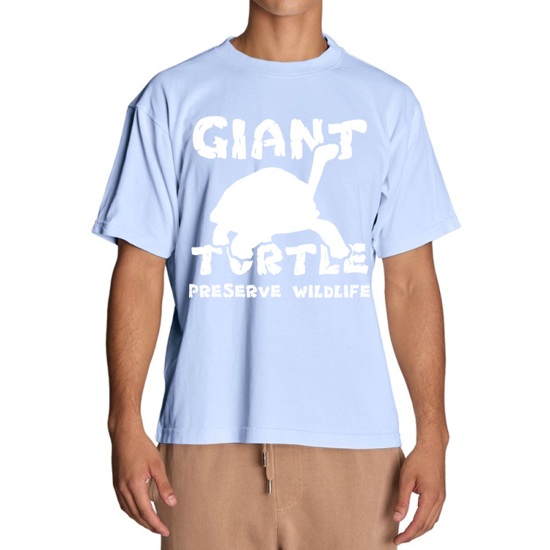 Giant Turtle - Prevent Wildlife Urban Heavy T-shirt | Artistshot