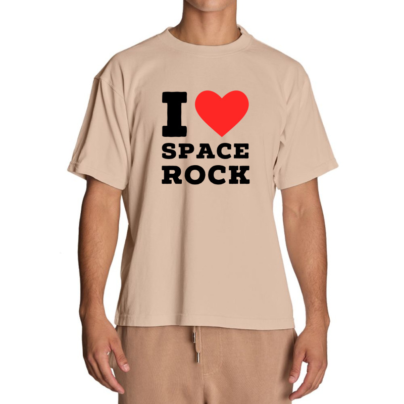 I Love Space Rock Urban Heavy T-shirt | Artistshot