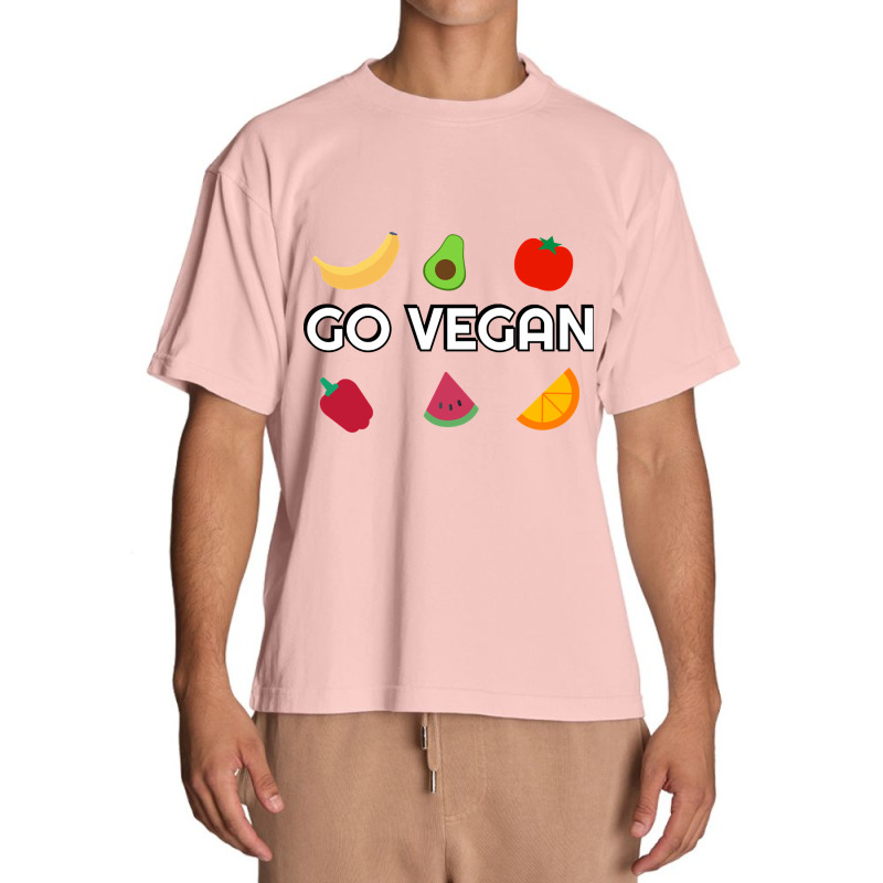 Go Vegan Veganism Plant Based Food Urban Heavy T-shirt by lykhongduong9enev3 | Artistshot