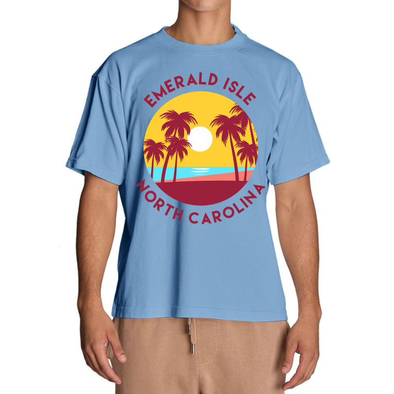 Emerald Isle, North Carolina Urban Heavy T-shirt by bummercaught | Artistshot