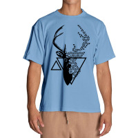 Deer In The Matrix Urban Heavy T-shirt | Artistshot