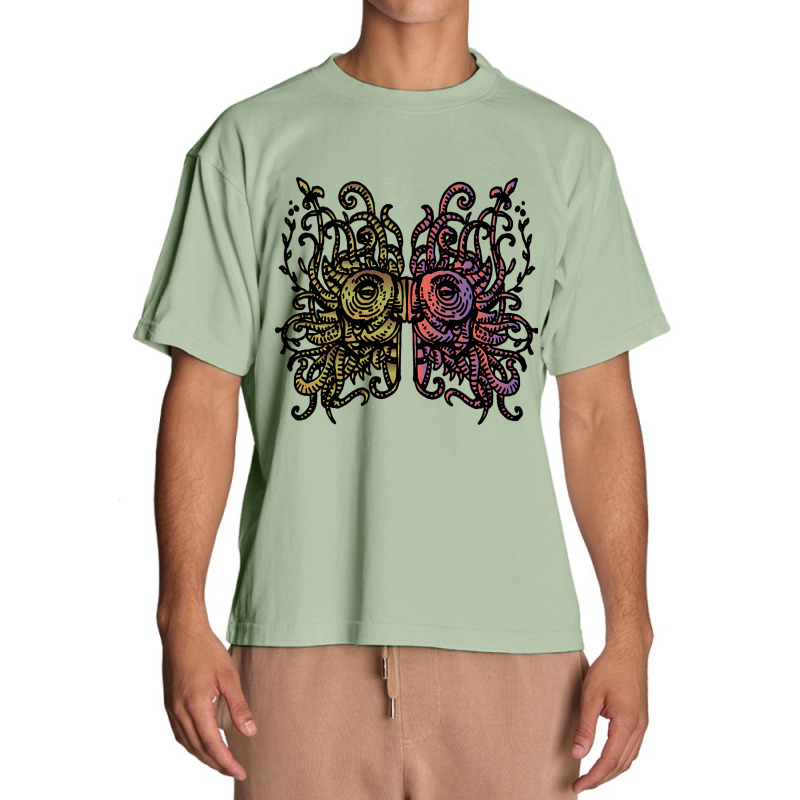 Mask Of An Aztec Warrior Urban Heavy T-shirt | Artistshot