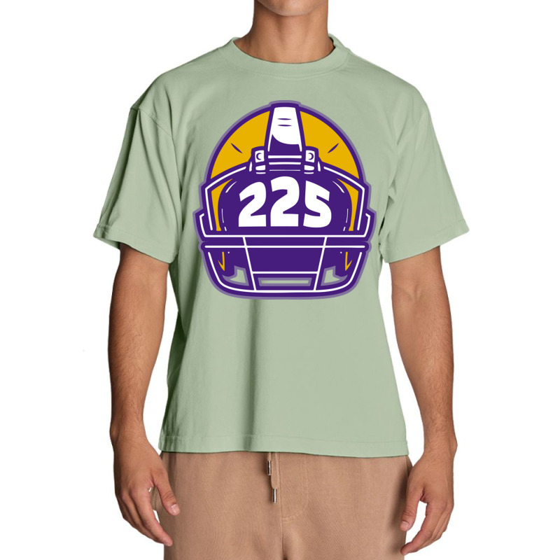 Retro Football Helmet 225 Area Code Baton Rouge Louisiana Football Urban Heavy T-shirt by LindaMarisa | Artistshot