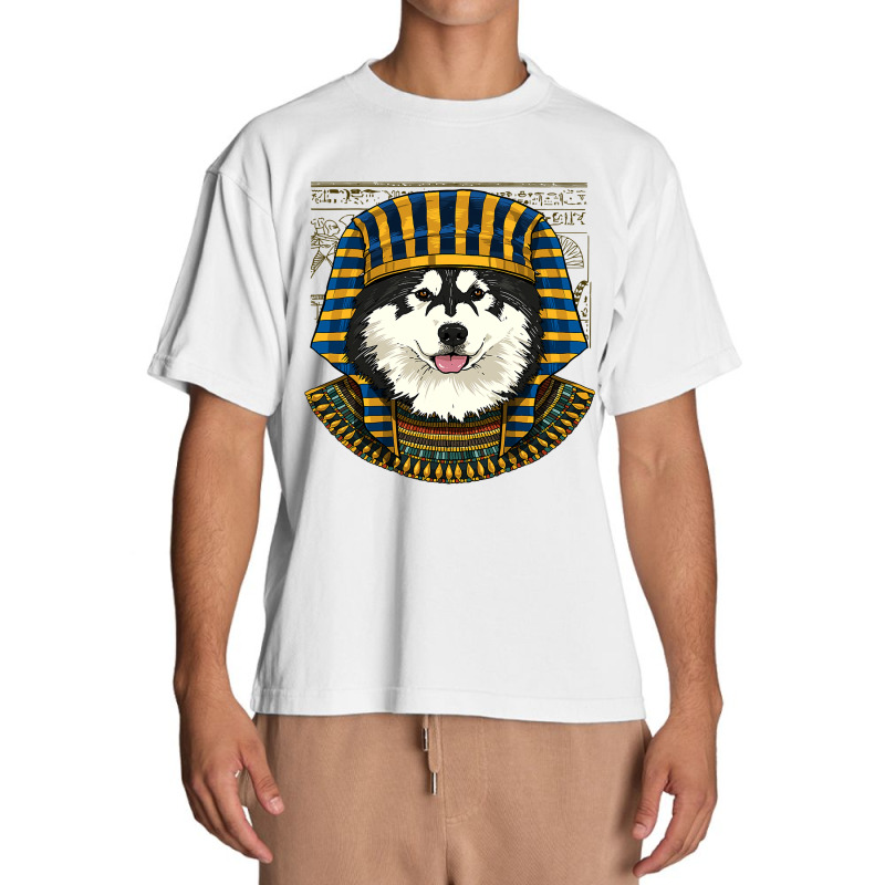 Alaskan Malamute Egyptian Pharaoh Historian Archaeologist 79 Urban Heavy T-shirt | Artistshot