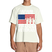 Proud Wwii World War Ii Veteran Gift For Military Men Women Urban Heavy T-shirt | Artistshot