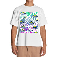 Clown Triggerfish Group (balistoides) With Colorful Pattern - Coral Re Urban Heavy T-shirt | Artistshot