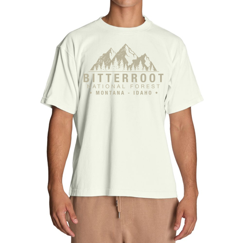 Bitterroot National Forest Montana Idaho Pullover Urban Heavy T-shirt by ElizabethAtist | Artistshot