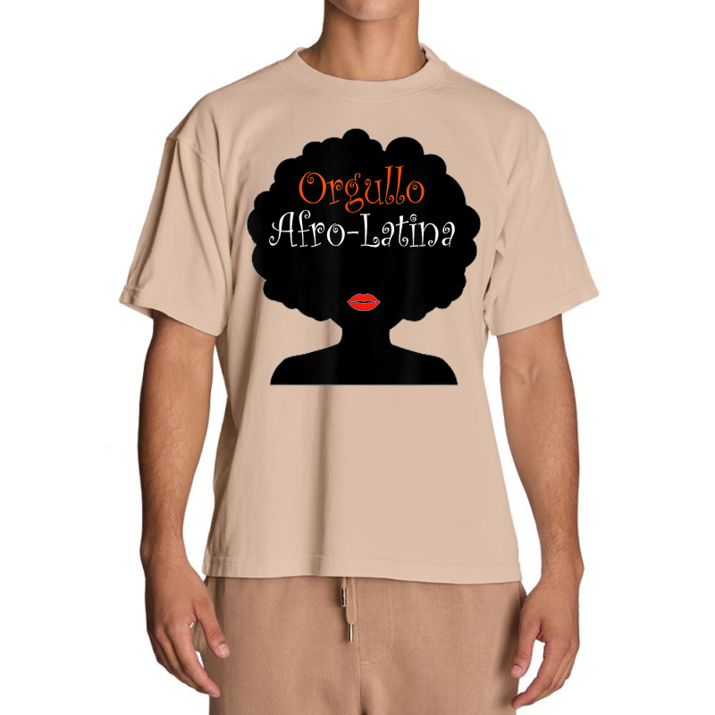 Afro Latina Proud Latinx Orgullo Black Spanish Urban Heavy T-shirt by SHANNONRENNAN | Artistshot