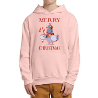 Christmas Pigeon Urban Pullover Hoodie | Artistshot