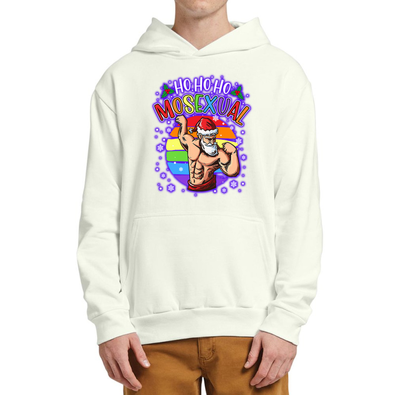 Ho Ho Ho Mosexual Gay Santa Urban Pullover Hoodie | Artistshot