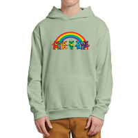 Rainbow Grateful Dancing Urban Pullover Hoodie | Artistshot