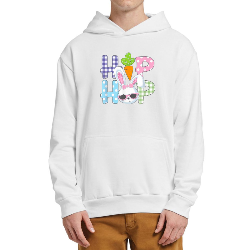 Easter Shirt Girls Hip Hop Plaid Polkadot Bunny Urban Pullover Hoodie | Artistshot