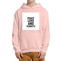 Peace Love And Peanuts  Chiffon Top Urban Pullover Hoodie | Artistshot