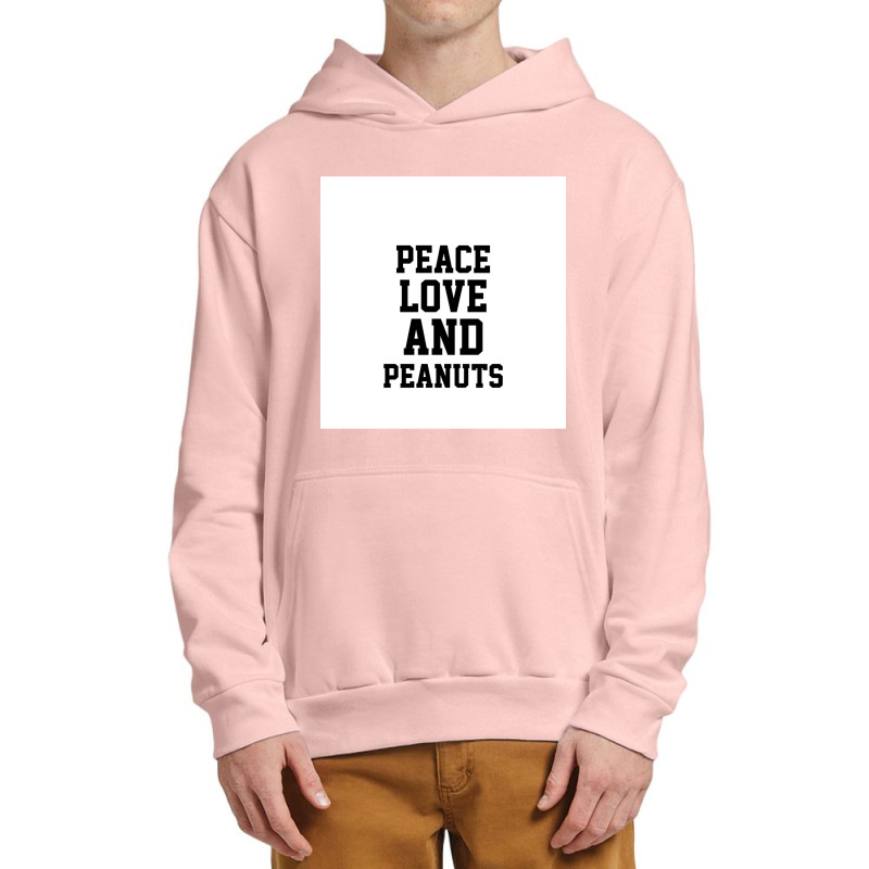 Peace Love And Peanuts  Chiffon Top Urban Pullover Hoodie | Artistshot