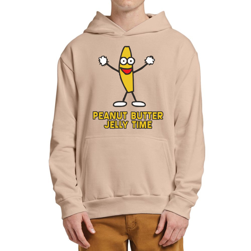 Peanut Butter Jelly Time Urban Pullover Hoodie | Artistshot