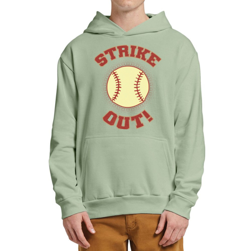 Vintage Strike Out Urban Pullover Hoodie by JeremyHurley | Artistshot