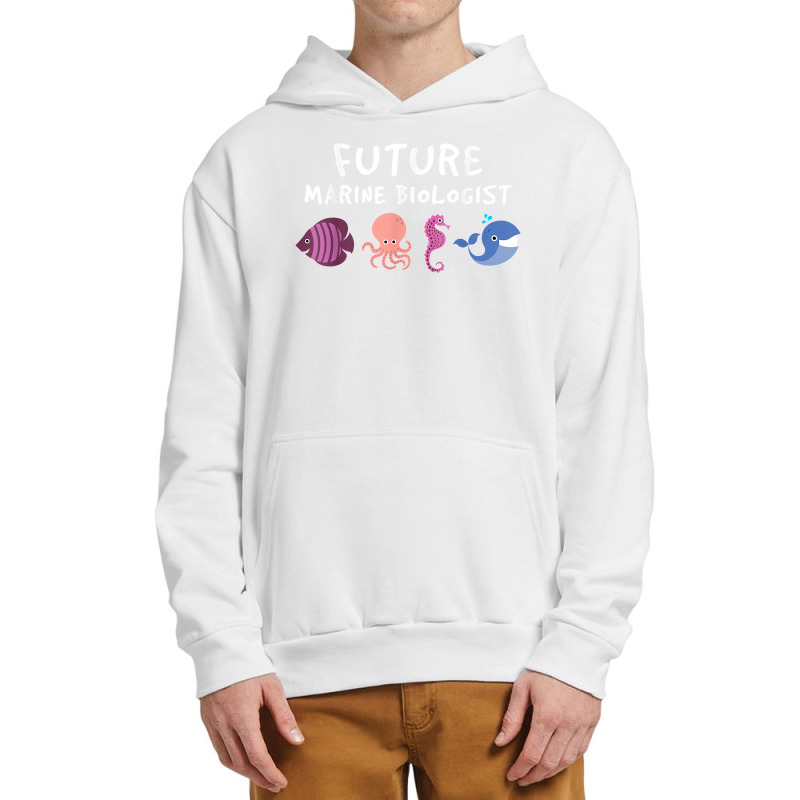 Future Marine Biologist Ocean Life Enthusiast Sea Lover Urban Pullover Hoodie | Artistshot