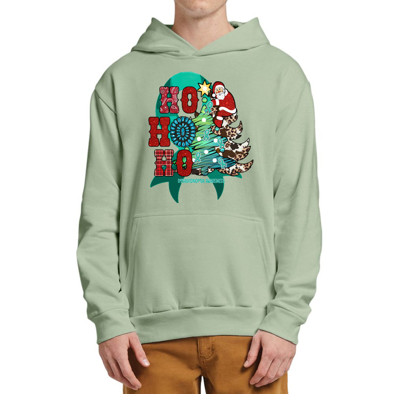 Dysautonomia Awareness Awareness - Santa Claus Western Christmas Urban Pullover Hoodie | Artistshot