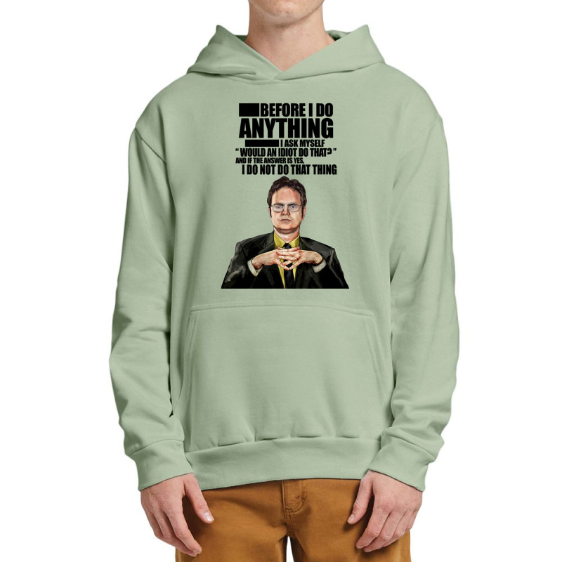 The Office - Dwight K. Schrute Urban Pullover Hoodie | Artistshot