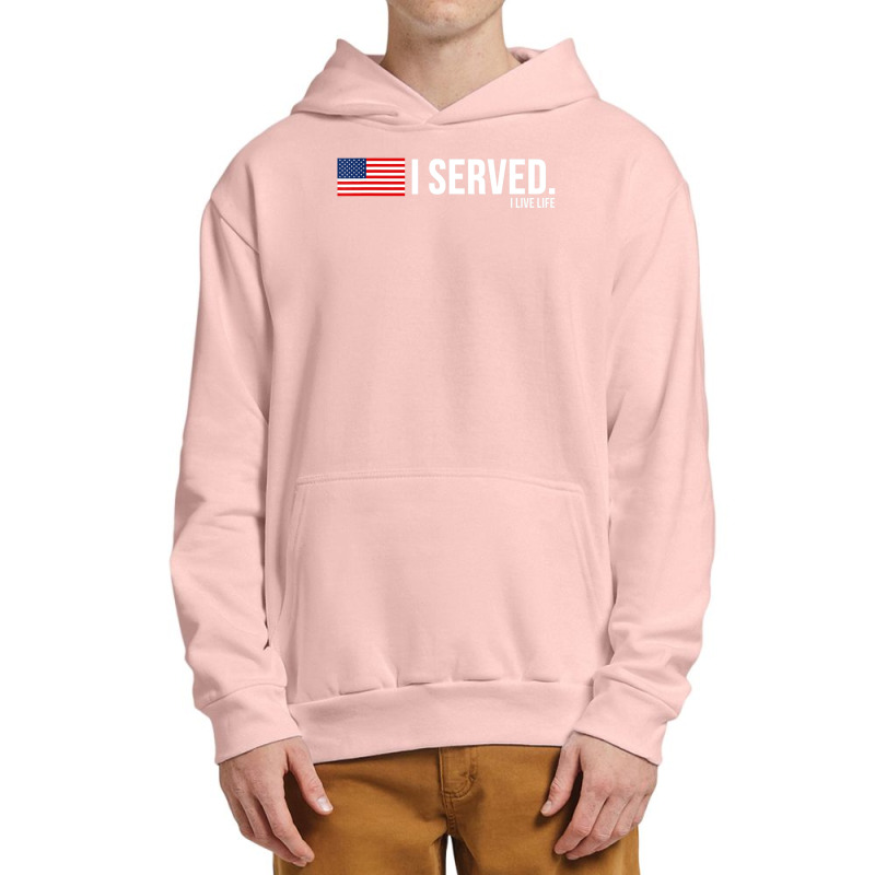 I Served Tees Veteran Us National Flag Urban Pullover Hoodie by yumgaugeteuda | Artistshot