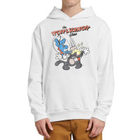 Us The Simpsons Itchy & Scratchy Hammer 01 Heather Grey H T Shirt Urban Pullover Hoodie | Artistshot