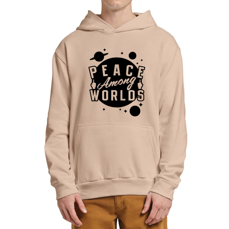 Peace Among Worlds Urban Pullover Hoodie by DagDigDug | Artistshot