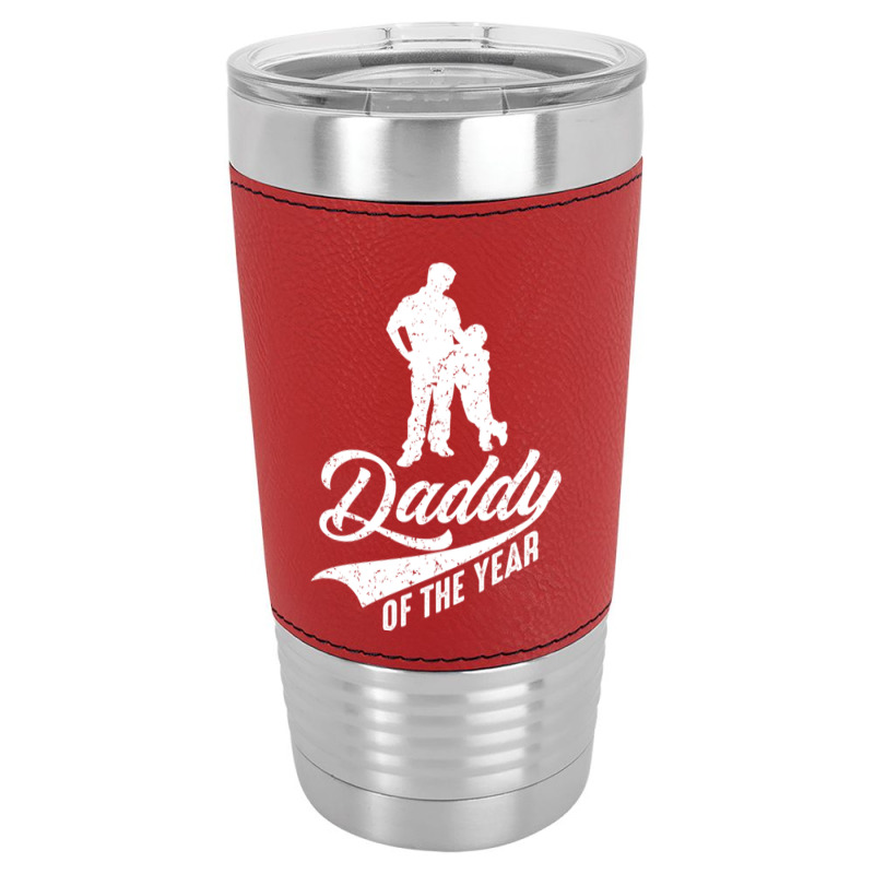 Cool Father Daddy Dad Fathers Day One Leatherette Tumbler | Artistshot