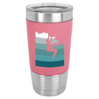 Climbing Bouldering Leatherette Tumbler | Artistshot