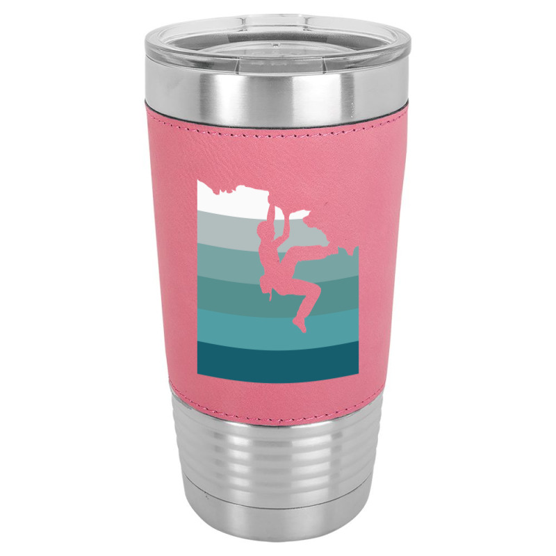 Climbing Bouldering Leatherette Tumbler | Artistshot