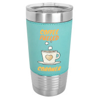 Coffee Fueled Coroner Leatherette Tumbler | Artistshot