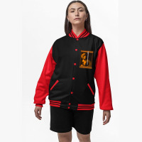 Palas Athena Minerva Greek Roman Mythology Goddess Orange Bomber Jacket | Artistshot