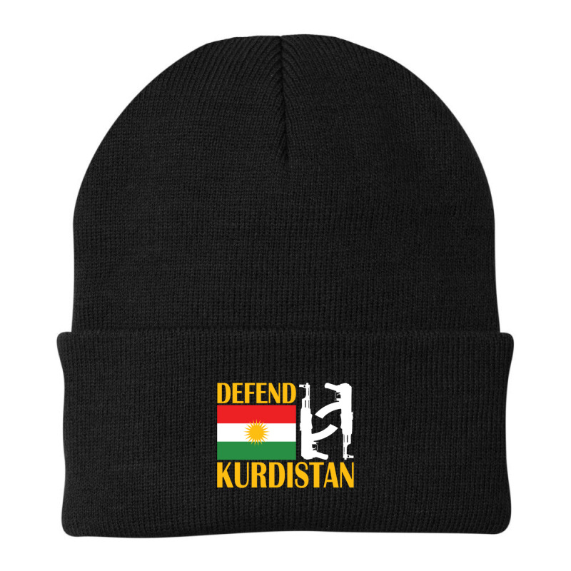 Defend Kurdistan, Kurdish Flag Beanie by cm-arts | Artistshot