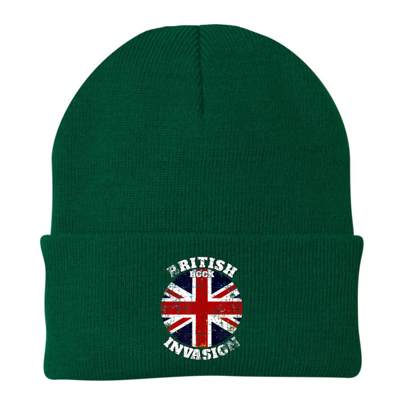 The British Rock Music Invasion V2 1 Beanie by RoseannTrujillo | Artistshot