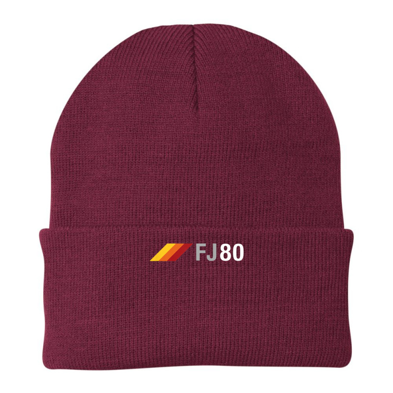 Fj80 Overland Suv 3 Stripes Vintage Racing 80 Series T Shirt Beanie by cm-arts | Artistshot